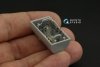 Quinta Studio QD48186 Me 262A 3D-Printed & coloured Interior on decal paper (for Dragon ) 1/48